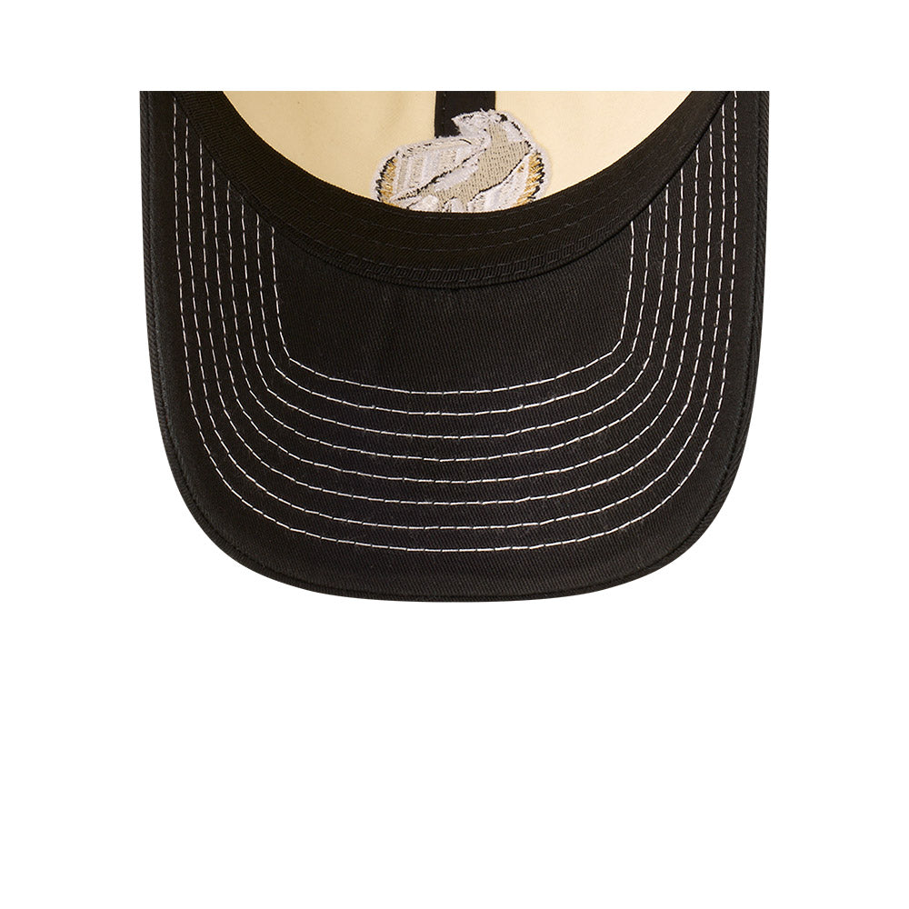 Collingwood Magpies Hat - 2025 AFL 2Tone Chrome Contrast Casual Classic Strapback Cap - New Era